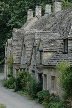 Cotswolds yazlık bibury engeland uk