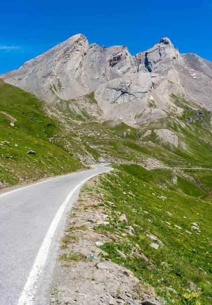 Vista Panoramica Nei Pressi Del Colle Dell Agnello Piemonte Tra — Foto Stock