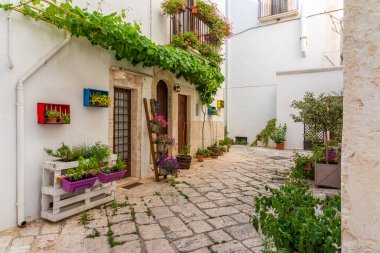 Putignano, Bari Eyaleti, Apulia (Puglia), Güney İtalya 'da manzara.