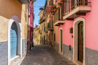 Scenic sight in Tagliacozzo, beautiful village in the Province of L'Aquila, Abruzzo, Italy.