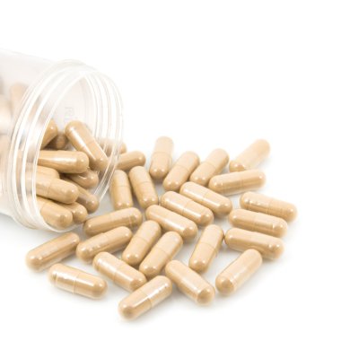 doğal organik bitki vitamini kapsülü