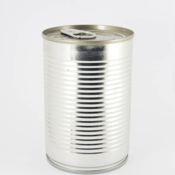 Can for  food, groceries, pet — Stock Photo, Image