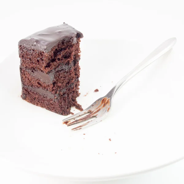 Gâteau au chocolat noir — Photo