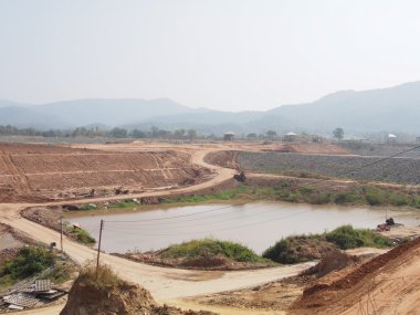 Tayland Barajı sitenin görünümü