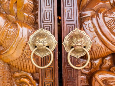 Aslan chines grip bölümünün kapı