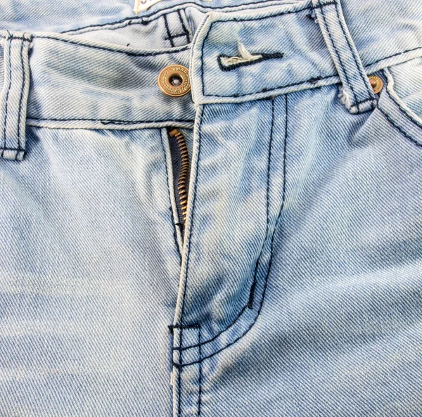 Textura de bolsillo Jeans — Foto de Stock