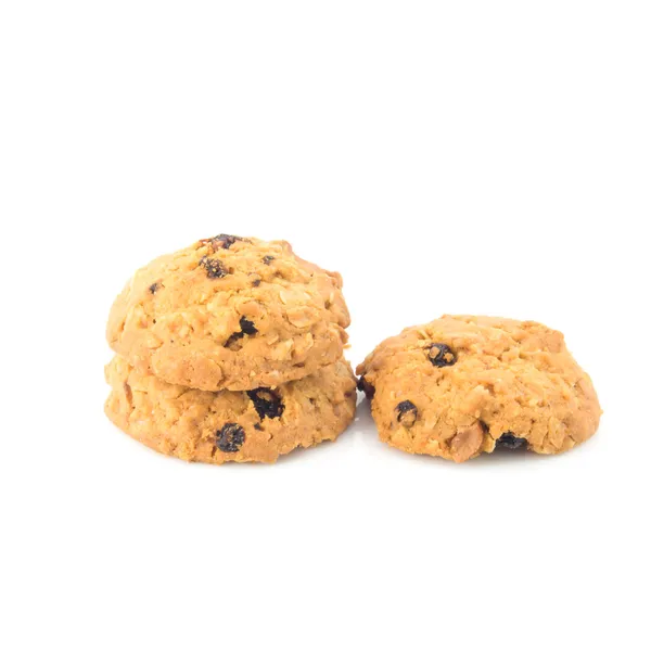 Biscoitos outmeal com passas . — Fotografia de Stock