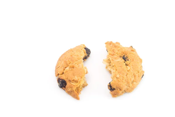 Biscoitos outmeal com passas . — Fotografia de Stock