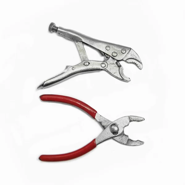 Pliers and wrench — Stock Photo, Image