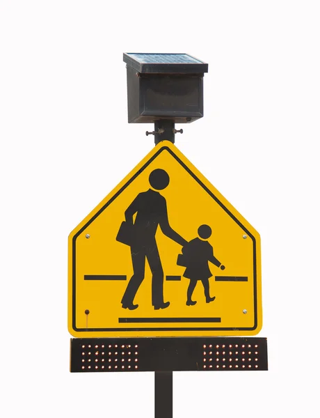 학교 교통 표지 — 스톡 사진