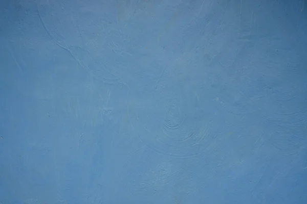 Blu dipinto su cemento pote — Foto Stock
