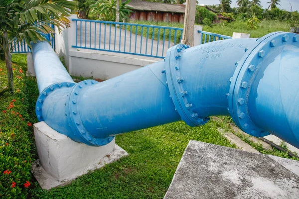 Pipes of an irrigation water — Stock Photo, Image