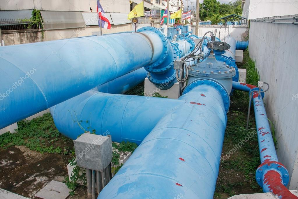 Pipes of an irrigation water — Stock Photo © chartcameraman 33469041