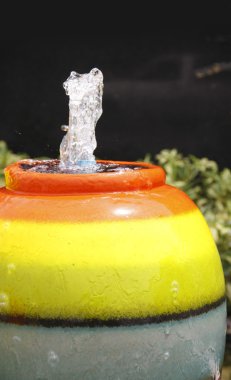 colorful Jar fountain clipart