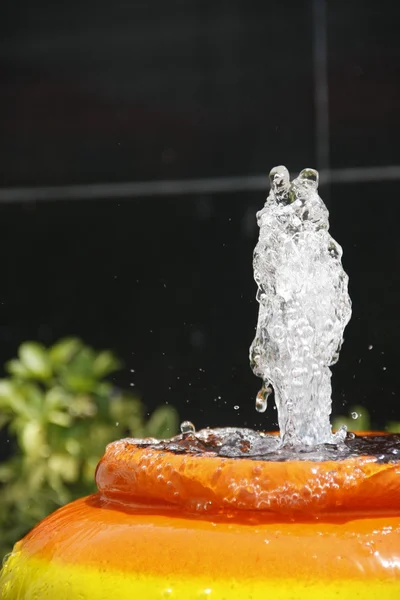 Colorful Jar fountain — Stock Photo, Image