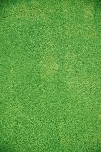 绿色的漆的水泥墙 — 图库照片