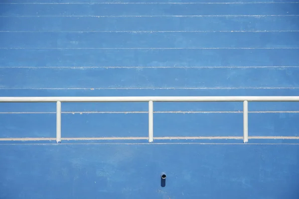 Stadion tribunes - blauw — Stockfoto