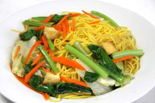 Stir-fried rice noodles — Stock Photo, Image