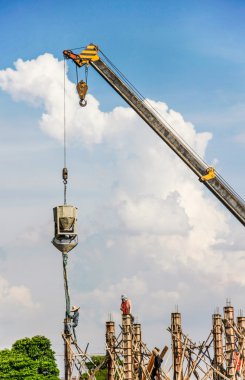 Vakıf yığın üzerinde çalışıyor