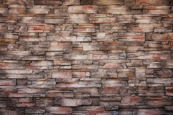 Style moderne de mur de pierre — Photo