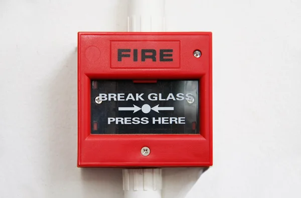 Caja de alarma de incendio — Foto de Stock