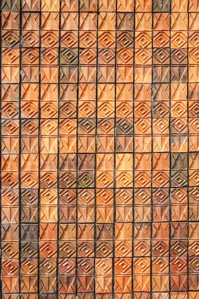 レンガ石造りパターンの壁 — ストック写真