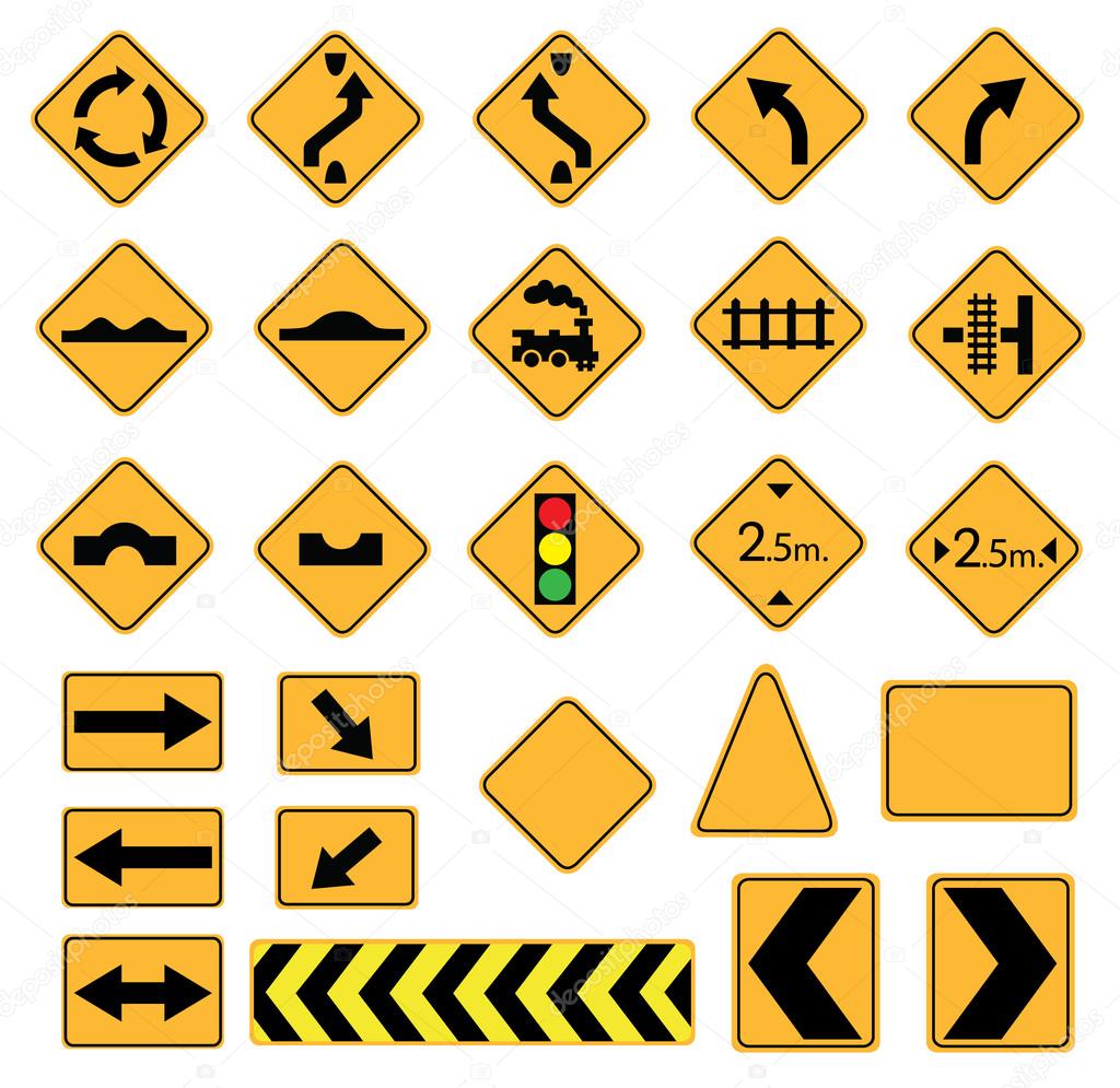 road signs