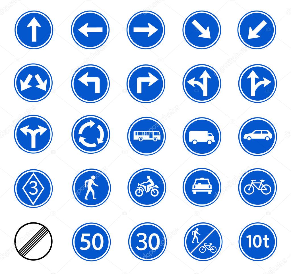 traffic regulatory sign