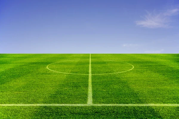 Futbol sahası — Stok fotoğraf