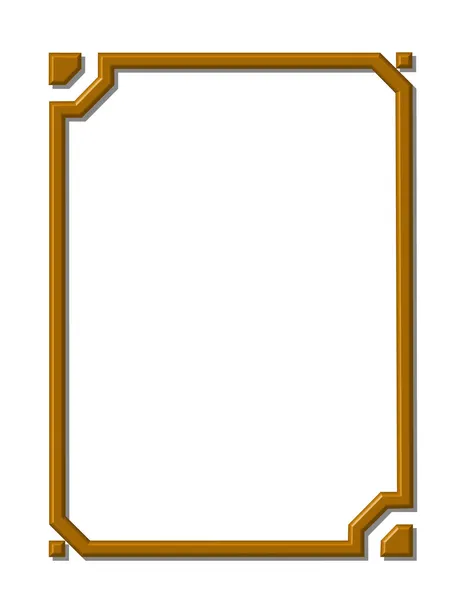 Modern altın çerçeve