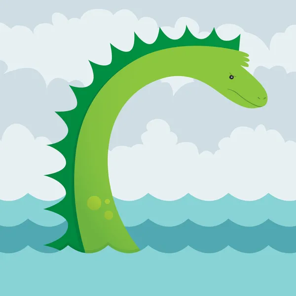 Sea Serpent — Stock Vector