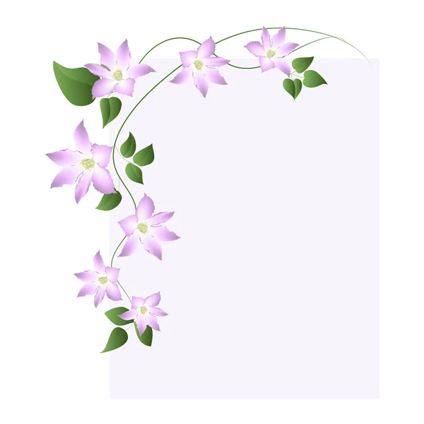 Flores — Vector de stock