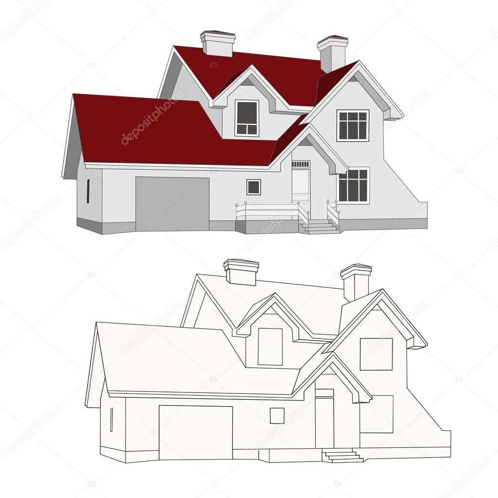 house, cottage