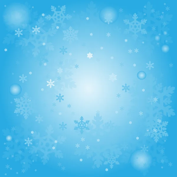 Kar taneleriyle kış arkaplanı