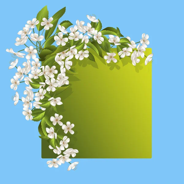 Composición floral — Vector de stock