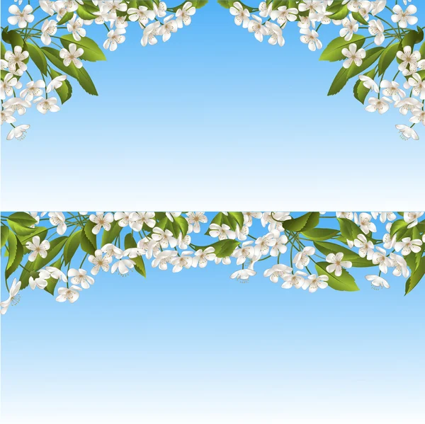 Composición floral — Vector de stock