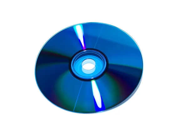 DVD a colori blu — Foto Stock