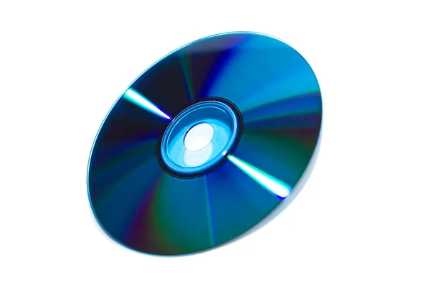 DVD de color azul — Foto de Stock