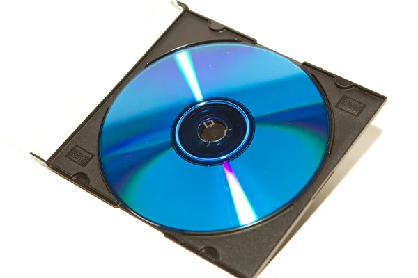 DVD con caja — Foto de Stock