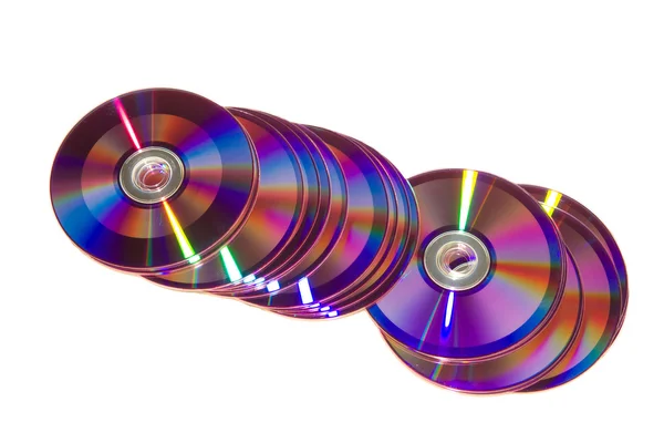 Paquete DVD y DVD — Foto de Stock