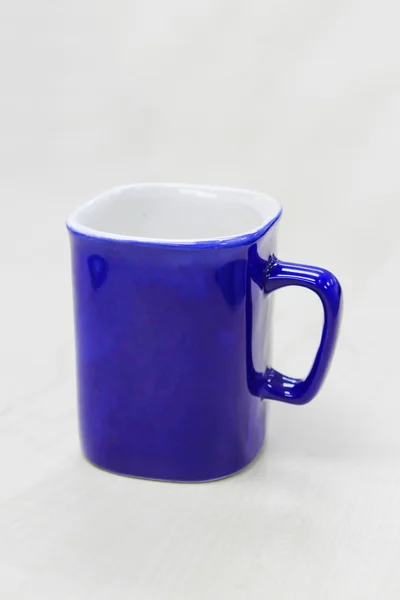 Tazza di caffè blu — Foto Stock