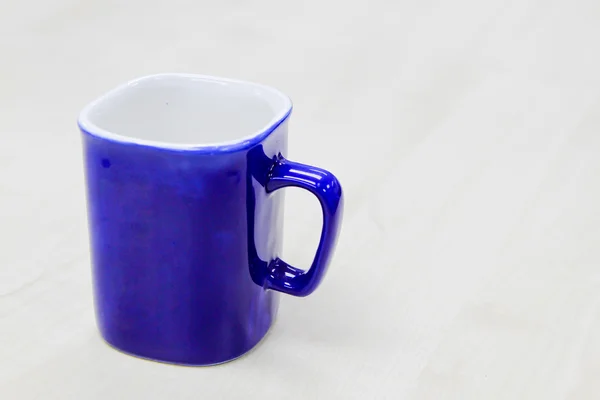Синій кави гуртки — стокове фото