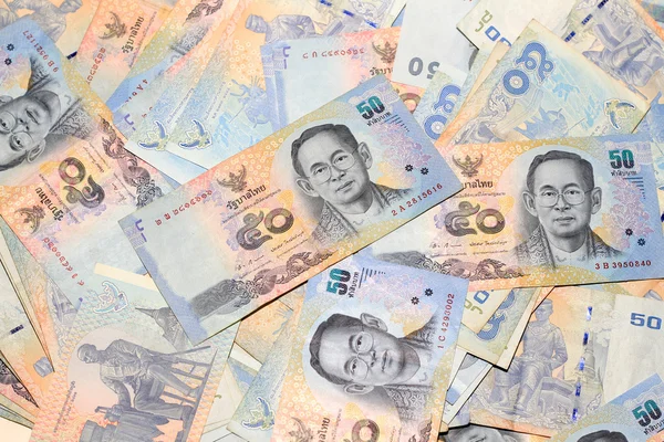 Tajski banknotów — Zdjęcie stockowe