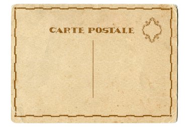 boş Vintage kartpostal