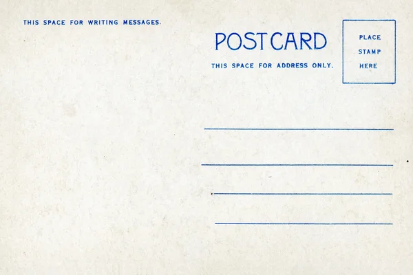 boş Vintage kartpostal