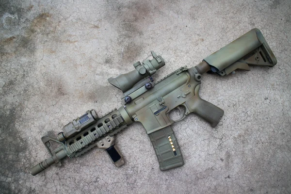 M4A1 airsoft pistool — Stockfoto