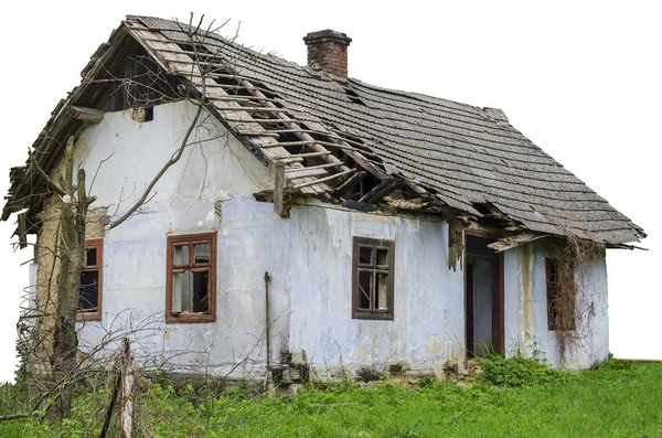 Abandoned House Isolated — Stock Photo, Image