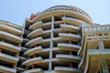 Bina yapım aşamasında