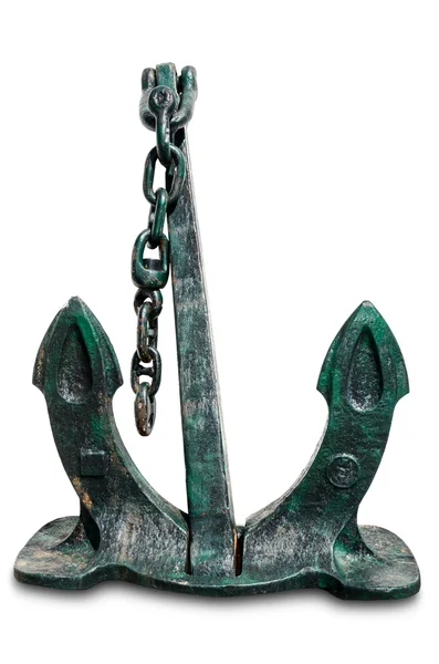 Anchor with chain — Stock Photo, Image