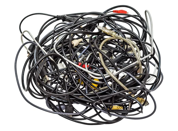 Heap de cabos diferentes Imagem De Stock